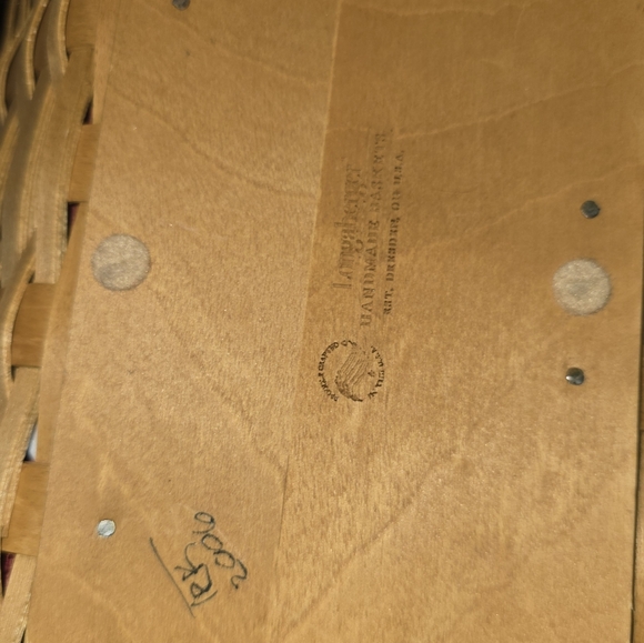 3 piece longaberger christmas baskets - Picture 10 of 10